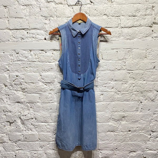 BURBERRY BURBERRY BRIT DENIM DRESS STORM IN A TEACUP BURBERRY BURBERRY BRIT DENIM DRESS STORM IN A TEACUP