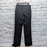 PAUL SMITH
BLACK ZIP FRONT POCKET TROUSERS