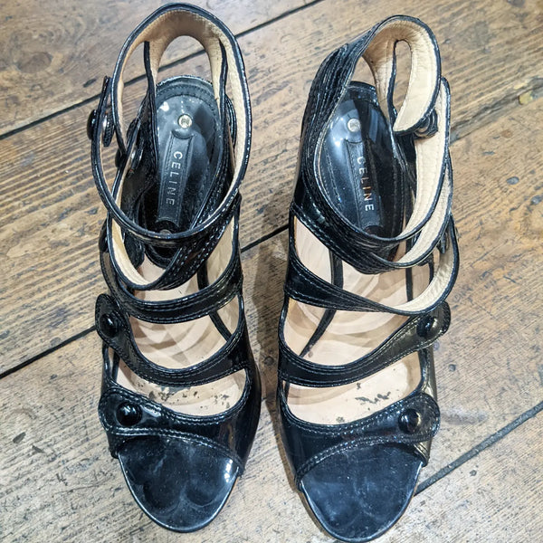 CELINE STRAPPY HEELS