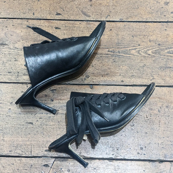 Ann demeulemeester lace up hotsell