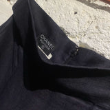 CHANEL MIDNIGHT LINEN SKIRT