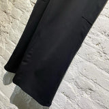 JUNYA WATANABE BLACK WOOL/POLY/CUPRO CARGO SKIRT