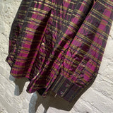 ERL PURPLE TAFFETA SHIRT
