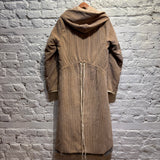 OLUBIYI THOMAS 	CORD HOODED COAT