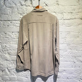 JEAN CHARLES DE CASTELBAJAC
BEIGE RAYON/VISCOSE ZIP SHIRT