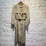 ALEXANDER MCQUEEN BEIGE TRENCH