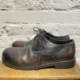 MARSÈLL HANDMADE DARK BROWN OXFORDS