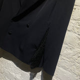 YOHJI YAMAMOTO DOUBLE BREASTED MIDNIGHT JACKET