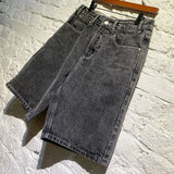 BUTTER GOODS BLACK STONEWASH DENIM SHORTS