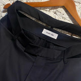 HELMUT LANG BLACK COTTON SHORTS