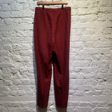 OZWALD BOATENG BLACK/RED WOVEN 3-PIECE SUIT