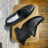 YOHJI YAMAMOTO Y-3 PYTHON TEXTURE PLATFORM HEELS
