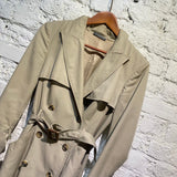ALEXANDER MCQUEEN BEIGE TRENCH