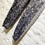 WOOD WOOD PATTERN TRACK PANTS