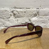 CUTLER & GROSS PURPLE SUNGLASSES