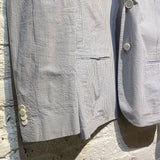 AGNES B HOMME
SUMMER SUIT BLUE/WHITE SEERSUCKER