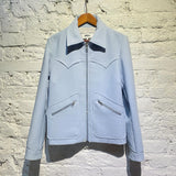 MARGIELA MM6 S/S 2017 PALE BLUE COWBOY JACKET