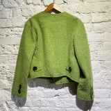 VIVIENNE WESTWOOD GREEN MELANGE SIRENO JACKET