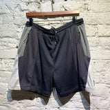 KITH GREY/WHITE ATHLETIC SHORTS