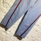 KIKO KOSTADINOV BLUE/BURGUNDY “SATURN WAIST” TROUSERS