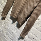 DOLCE & GABBANA “&” RIBBED KNIT