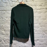 KOLOR BOTTLE GREEN KNIT