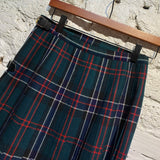 PRINGLE OF SCOTLAND TARTAN KILT WITH MATCHING SCARF