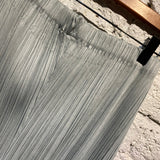 ISSEY MIYAKE PLEATS PLEASE PALE GREEN TROUSERS