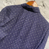 PAUL SMITH P.S NAVY PRINT PATTERN SHIRT