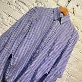 BALENCIAGA STRIPED SHIRT WITH ARMHOLES