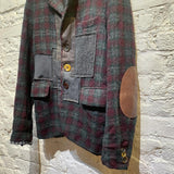 JUNYA WATANABE MAN PATCHWORK TWEED JACKET AD2013