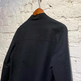 BALENCIAGA MIDNIGHT/BLACK COTTON BOMBER