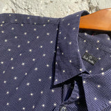 PAUL SMITH P.S NAVY PRINT PATTERN SHIRT