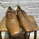 YVES SAINT LAURENT VINTAGE BROWN DRESS SHOES