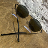 CUTLER & GROSS METAL FRAME SUNGLASSES