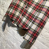 R13 TARTAN WOOL MIX JACKET