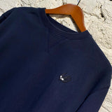 ALEXANDER MCQUEEN MCQ
NAVY  JERSEY SWEATER SWALLOW SKULL