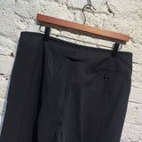 JEAN PAUL GAULTIER HOMME
VINTAGE MIDNIGHT PINSTRIPED TROUSERS