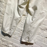 ALEXANDER MCQUEEN WHITE TROUSERS