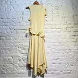 ACNE STUDIOS PALE YELLOW DRESS