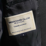 UNDERCOVER BLACK BLAZER 2008