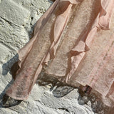 BALMAIN PINK LACE SHIRT