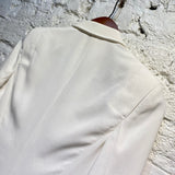 CHALAYAN WHITE BLAZER