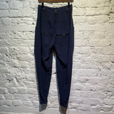 MARITHE + FRANCOIS GIRBAUD
NAVY/BLUE PINSTRIPED JODHPUR TROUSERS