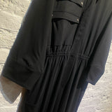CO BLACK WIDE COLLAR JUMPSUIT