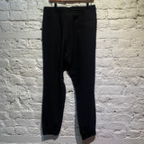 ALEXANDER MCQUEEN MCQ BLACK CREPE SWEATPANTS