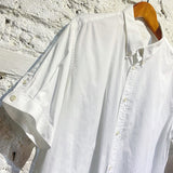 ALEXANDER MCQUEEN WHITE SHORT SLEEVED SHIRT