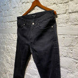 ALEXANDER MCQUEEN BLACK SKINNY JEANS