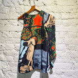 JW ANDERSON ONE SLEEVE GILBERT & GEORGE PRINT TOP