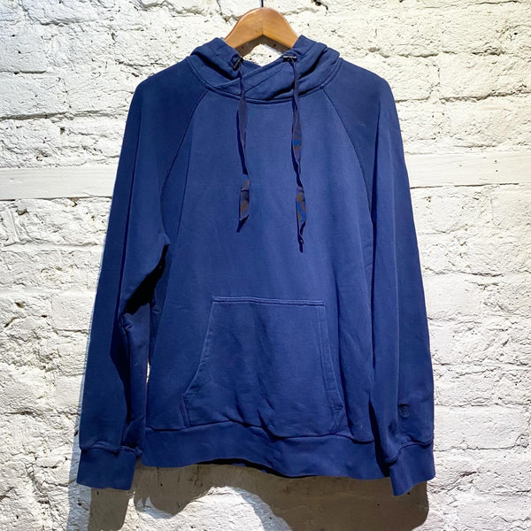 ALEXANDER MCQUEEN NAVY/SKULLS HOODIE